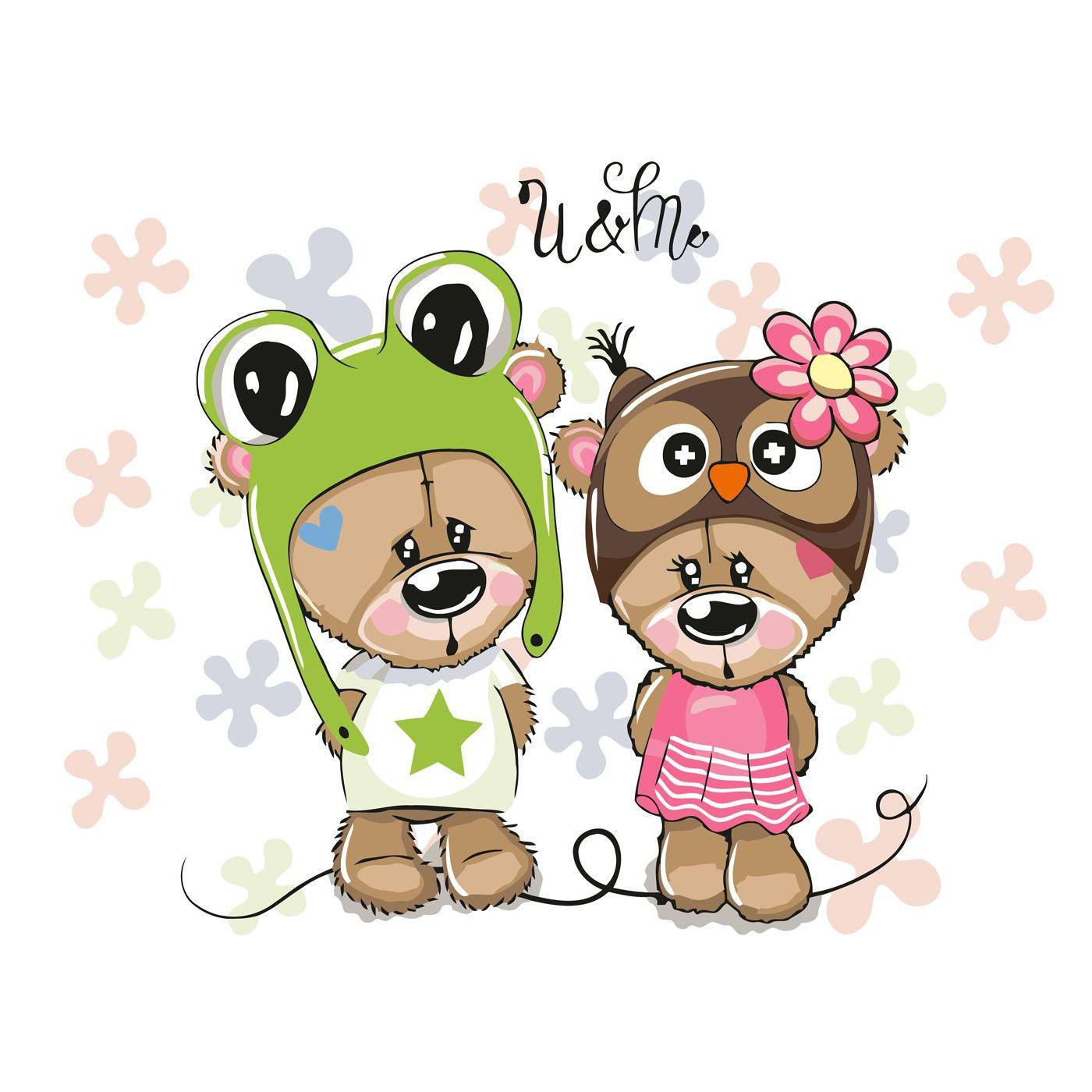 Картина по номерам Strateg Друзья мишки 30х40 см (SV-0099)