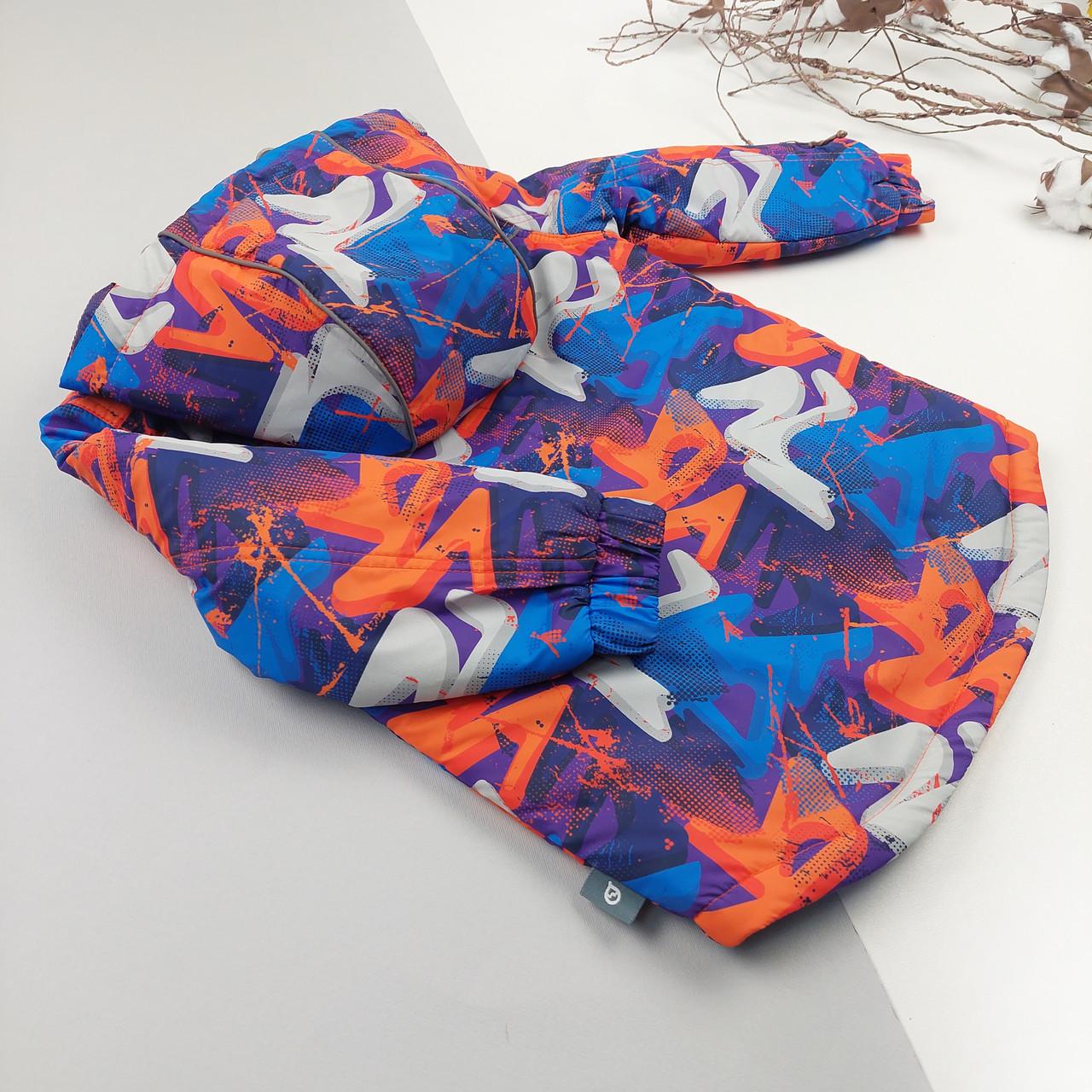 Комплект детский двойка 12232 Граффити на слимтексе 98 см (2152739112) - фото 10 Комплект детский двойка 12232 Граффити на слимтексе 98 см (2152739112) - фото 10