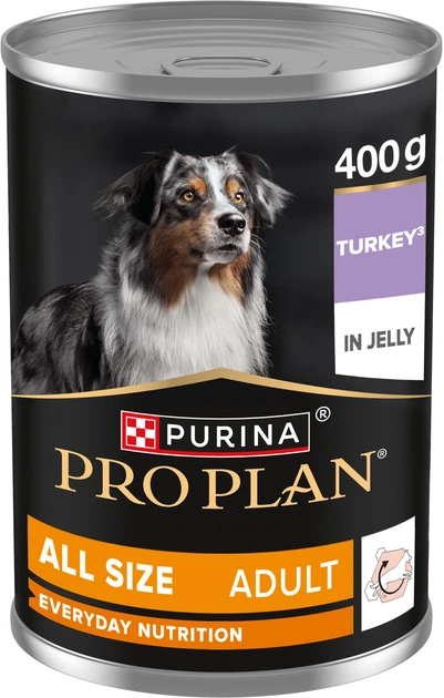 Корм вологий для собак Pro Plan з індичкою 400 г (31111)