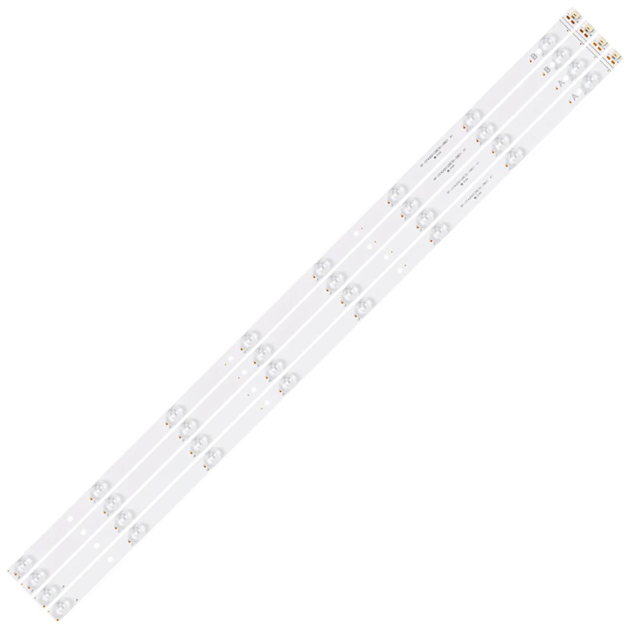 Комплект LED підсвітки для TV RF-CF430012AE30-0801 A1 RF-CF430012BE30-0801 A1 43“ 4 шт. (ART-15731)