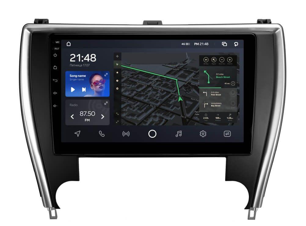 Автомагнитола штатная CYCLONE C10-003 4/64 GB 2K 4G DSP для Toyota Camry 7 XV 50/55 US EDITION 2014-2017 10" (AR-707741)