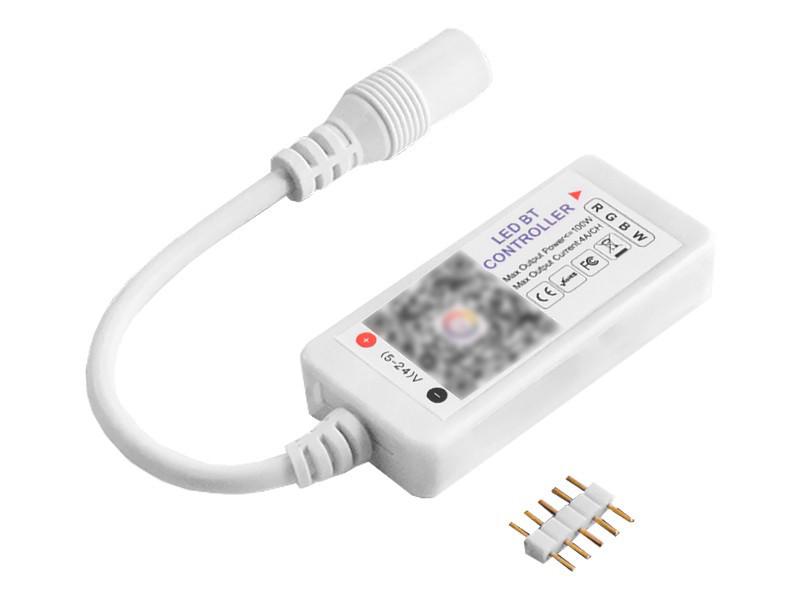 Контроллер RGBW Bluetooth 5-24V Smart LED 4A x 4CH (4708)