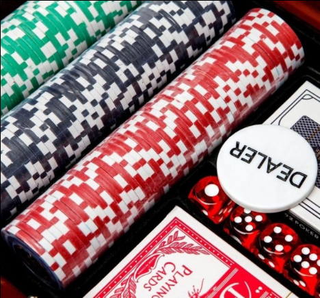 Набор для покера 300 фишек в кейсе (300knom) - фото 2