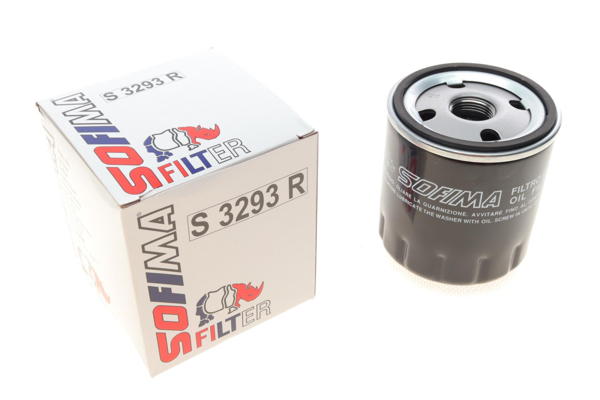 Фільтр масляний SOFIMA для Citroen Berlingo 1,1-1,8i/1,7-1,9D 96-02/Jumper/Fiat Ducato 1,9D/TD/2,0i 94-02- (S 3293 R)