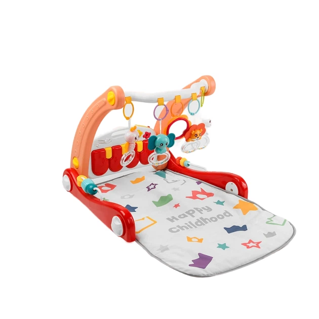 Ходунки детские развивающие Piano Rack & Walker НЕ 0634 из пластика с музыкой 52х49х43 см Мультиколор (150-7-111905)
