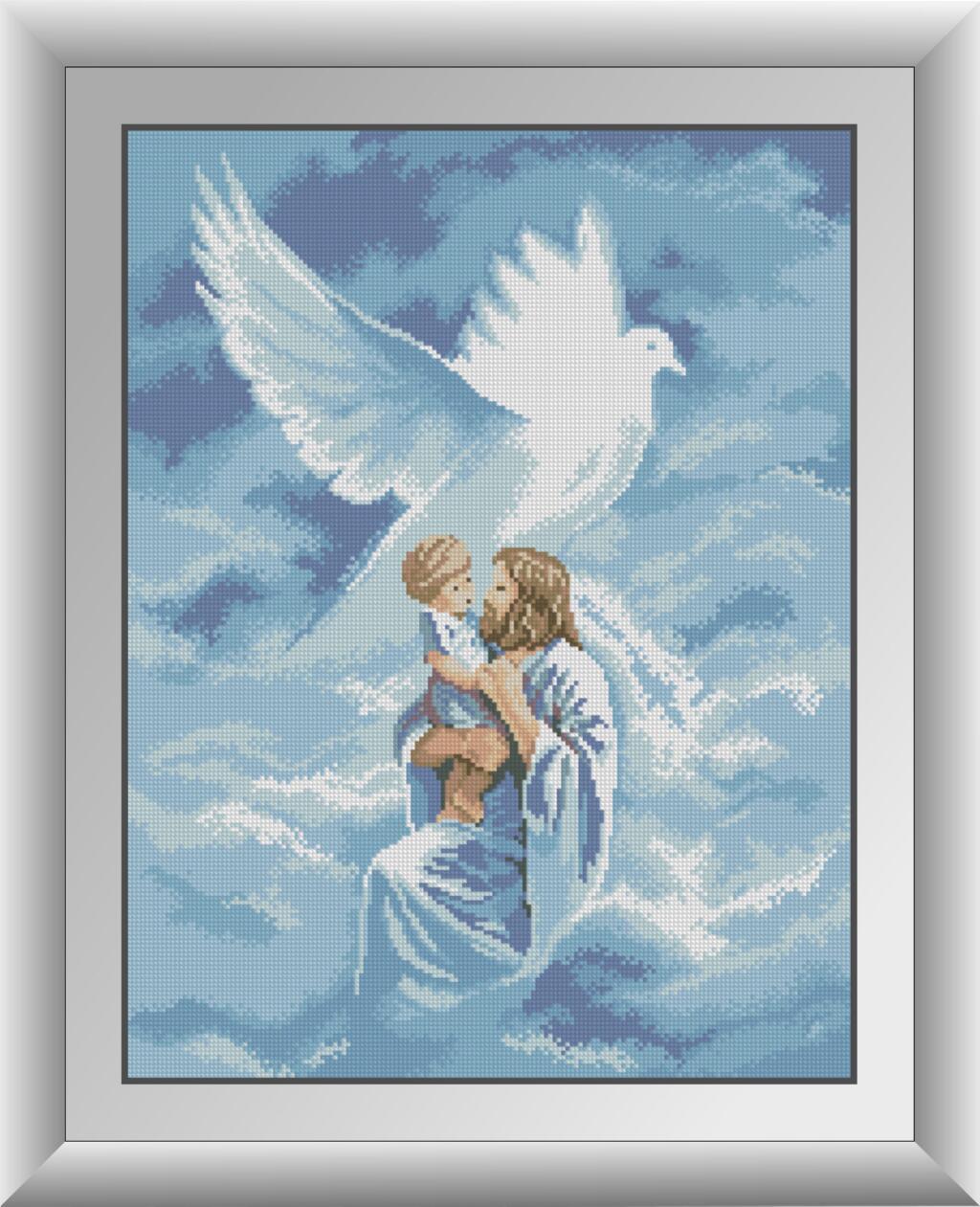 Алмазная мозаика Dream Art Святой дух 42x55 см (DA.30423)