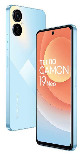 Мобільний телефон Tecno Camon 19 Neo CH6i 6/128 GB Dual Sim Ice Mirror Blue (4895180783968) - фото 4 Мобільний телефон Tecno Camon 19 Neo CH6i 6/128 GB Dual Sim Ice Mirror Blue (4895180783968) - фото 4