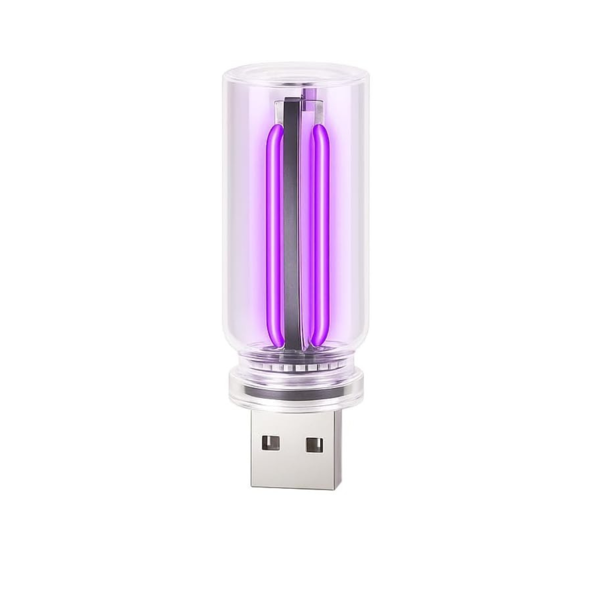 Лампа-USB для авто с сенсорным управлением USBNightlight Фиолетовый (3553) Лампа-USB для авто с сенсорным управлением USBNightlight Фиолетовый (3553)