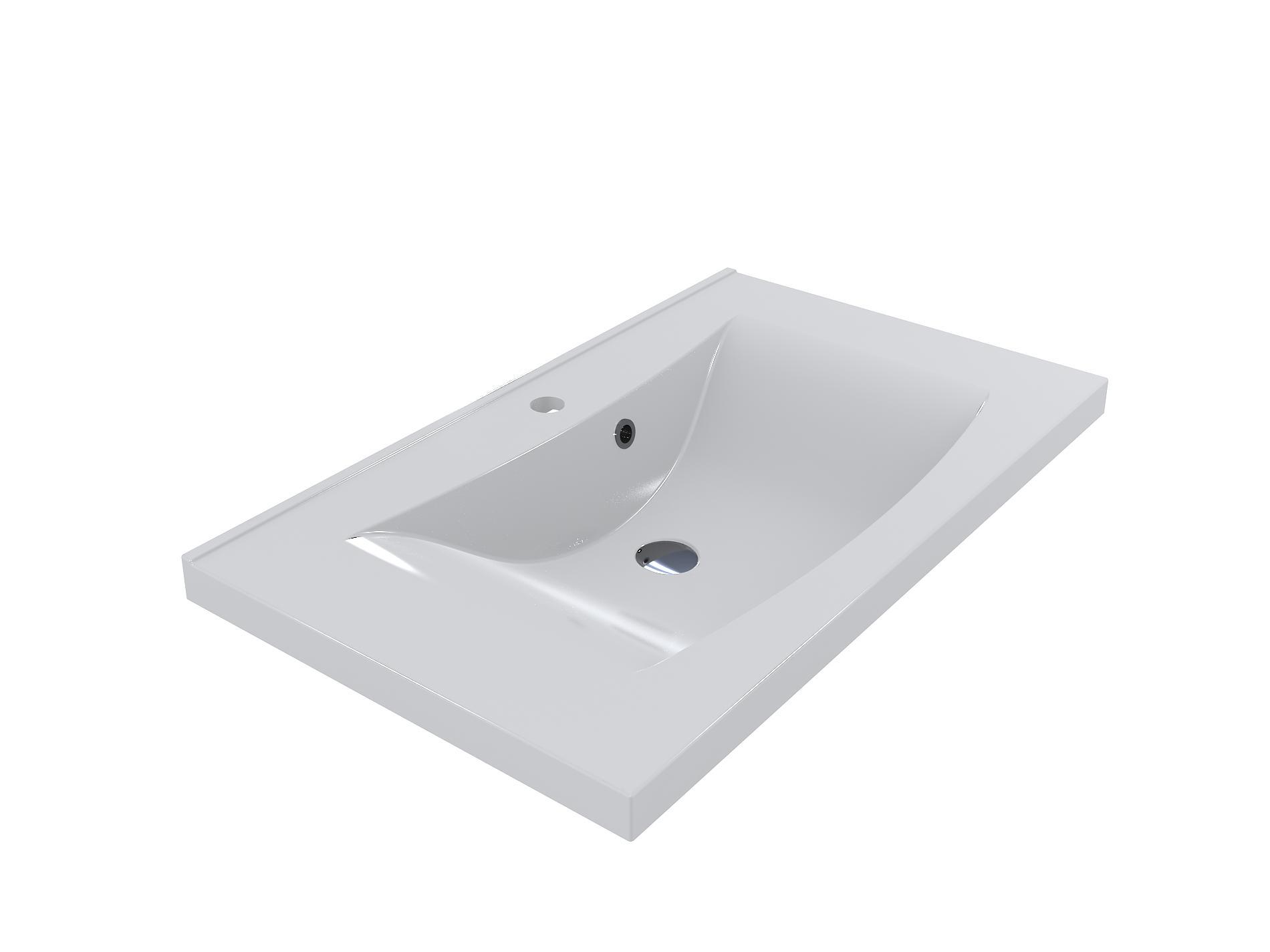 Умывальник для ванной комнаты Fancy Marble Lucia 800 (1308101)