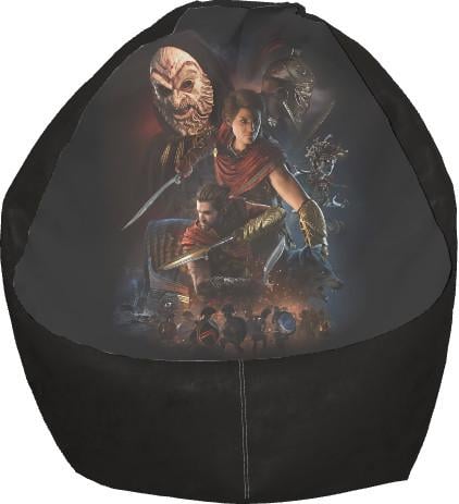 Кресло-груша Assassins Creed Odyssey Art S (13278994) Кресло-груша Assassins Creed Odyssey Art S (13278994)
