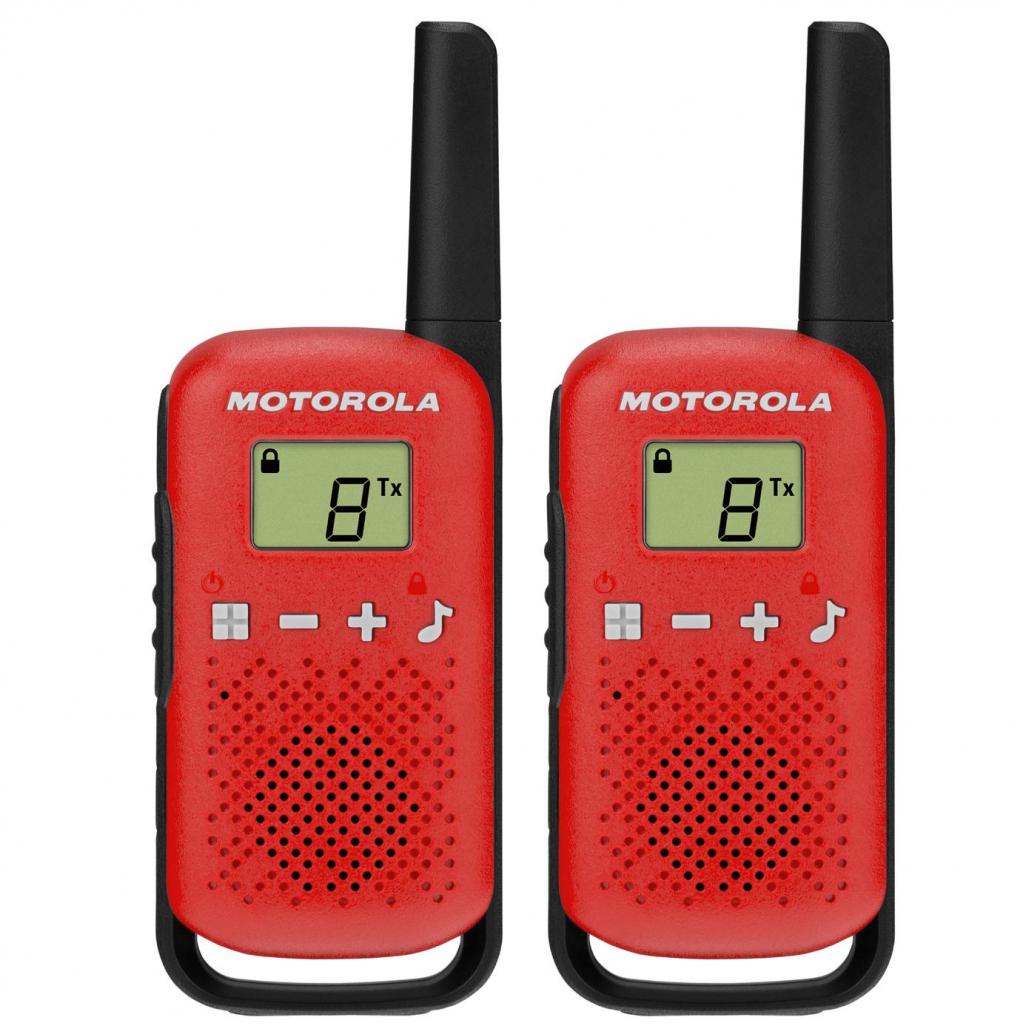 Рация Motorola TALKABOUT T42 Twin Pack Red (B4P00811RDKMAW) - фото 2