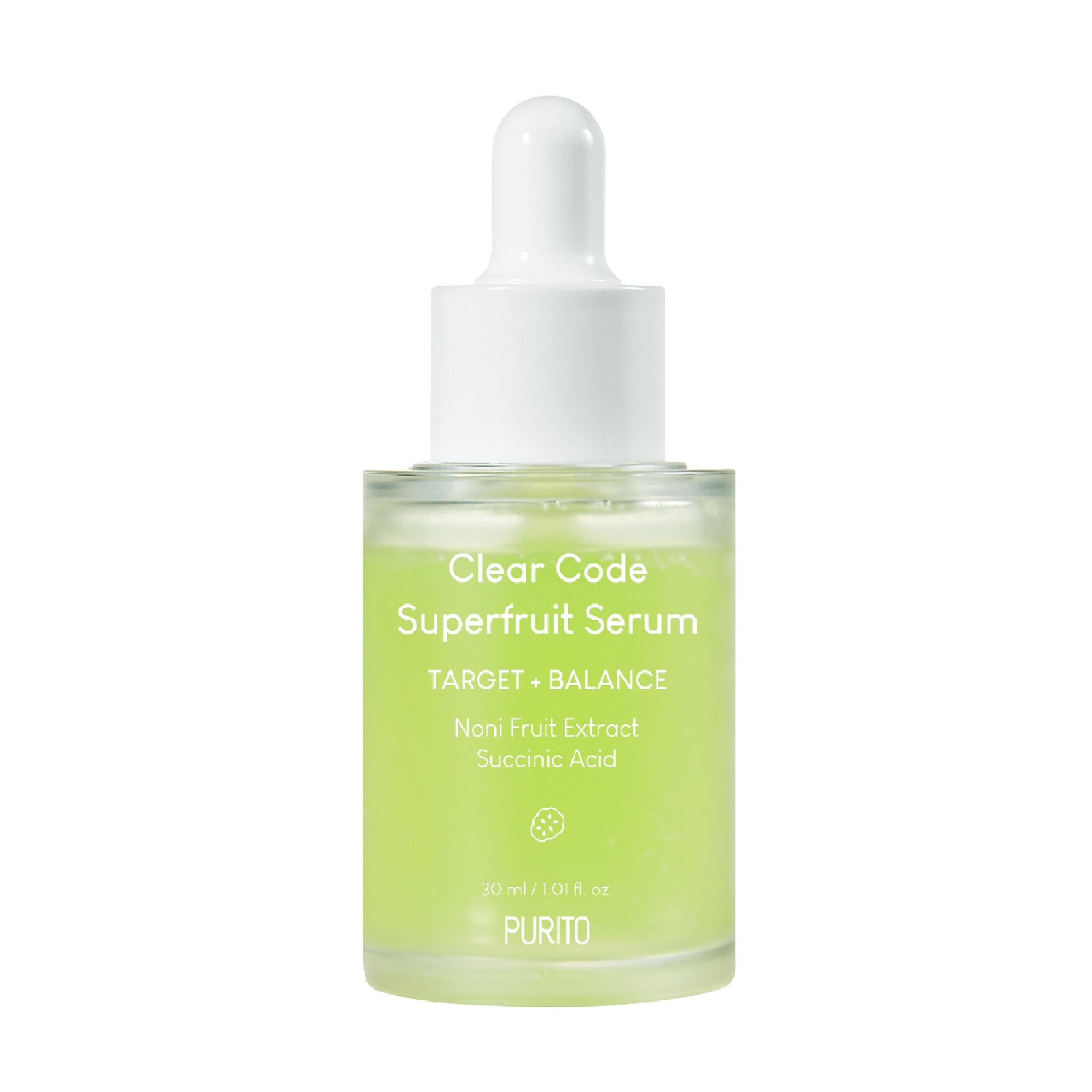 Сыворотка балансирующая для проблемной кожи Purito Clear Code Superfruit Serum 30 мл