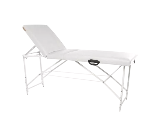 Стол-кушетка массажный Трио Премиум Белый