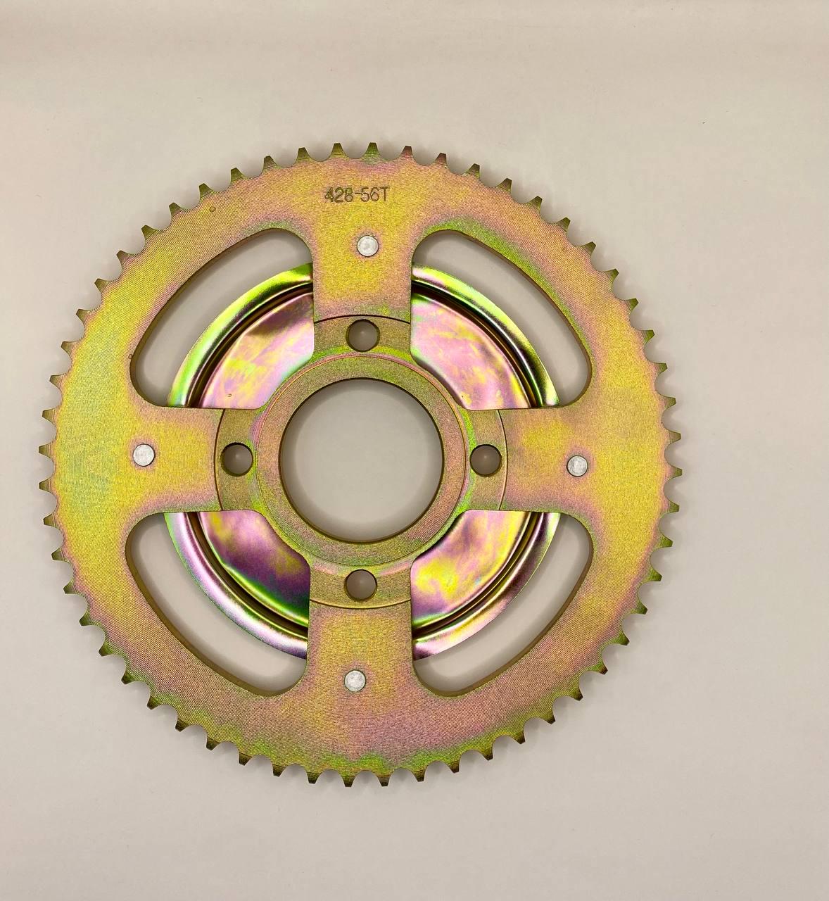 Зірка задня 428-56T 56 зубців 58 вал (671189)