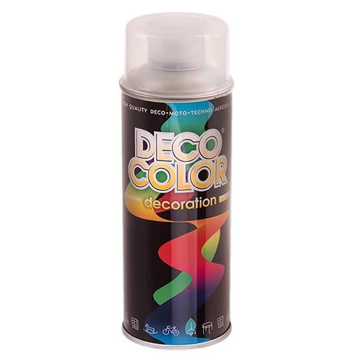 Краска аэрозоль Deco Color Decoration лак глянцевый 400 мл Краска аэрозоль Deco Color Decoration лак глянцевый 400 мл