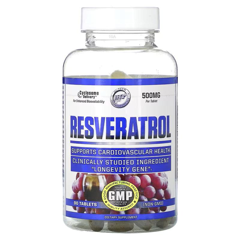 Ресвератрол Hi-Tech Pharmaceuticals Resveratrol 90 таб. 500 мг