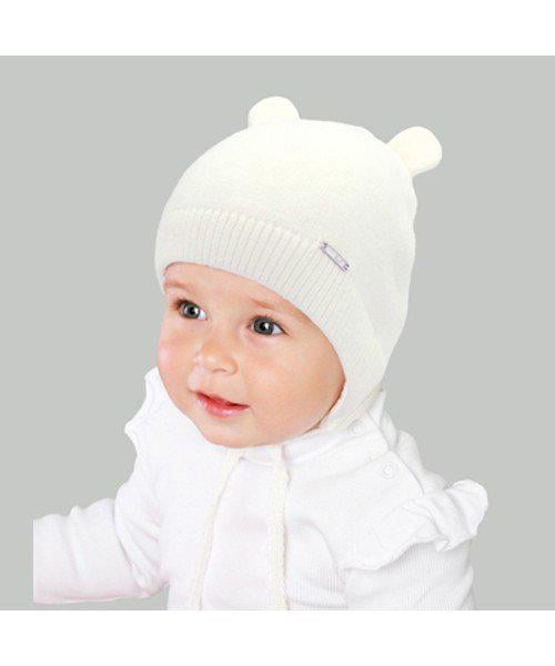 Шапка детская Elf Изабель р. 38 Молочный (OK001425)