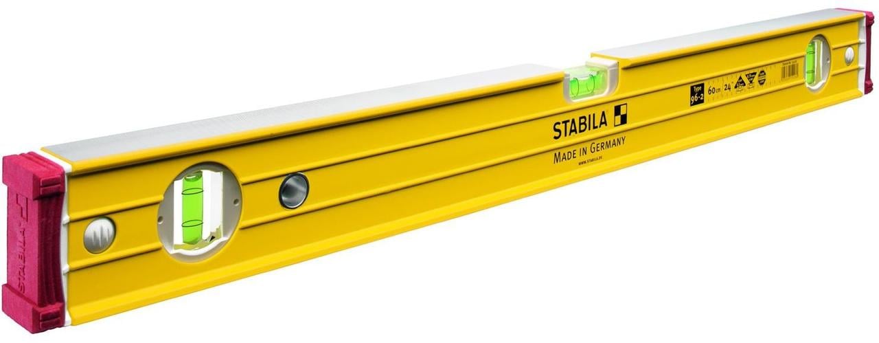 Уровень Stabila TYPE 96-2 15231 200 см Желтый (10-9-45343) Уровень Stabila TYPE 96-2 15231 200 см Желтый (10-9-45343)