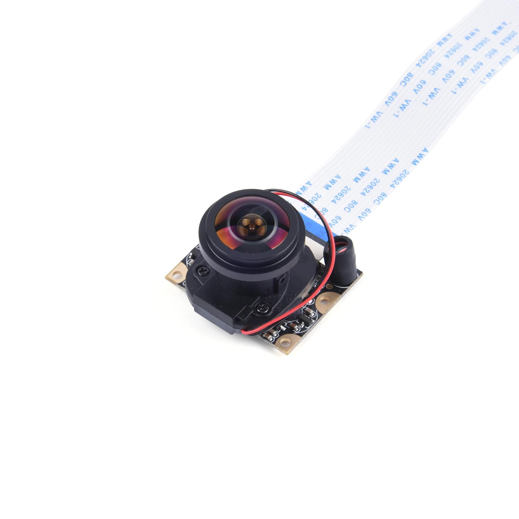 Камера для одноплатних ПК 5MP OV5647 CSI 175° широкутна для Raspberry Pi 4B/3B+/3B/Zero W (00-00028551)