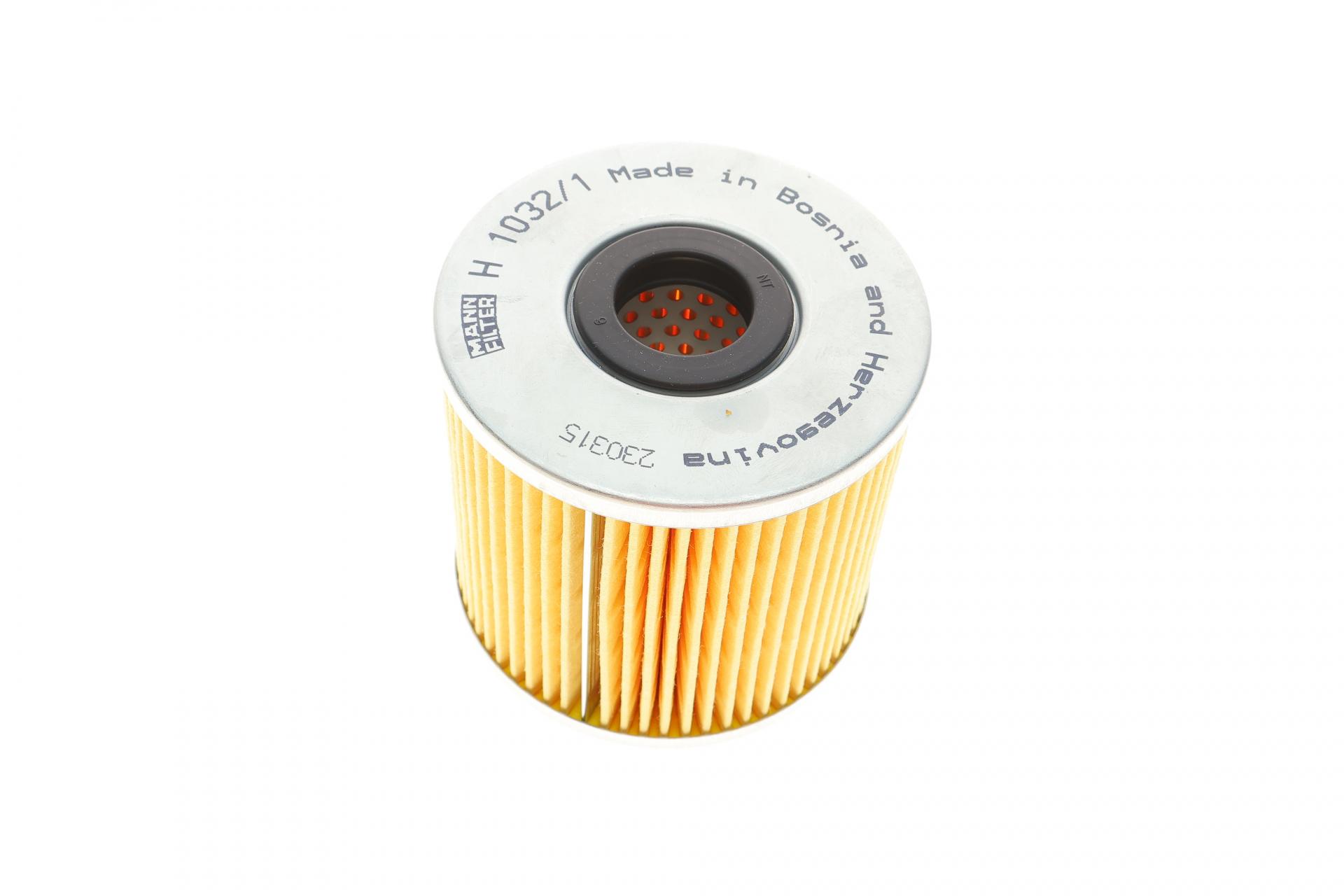 Фильтр масляный Mann-Filter для Audi A8 3,7-4,2i 94-98 (H 1032/1 X)