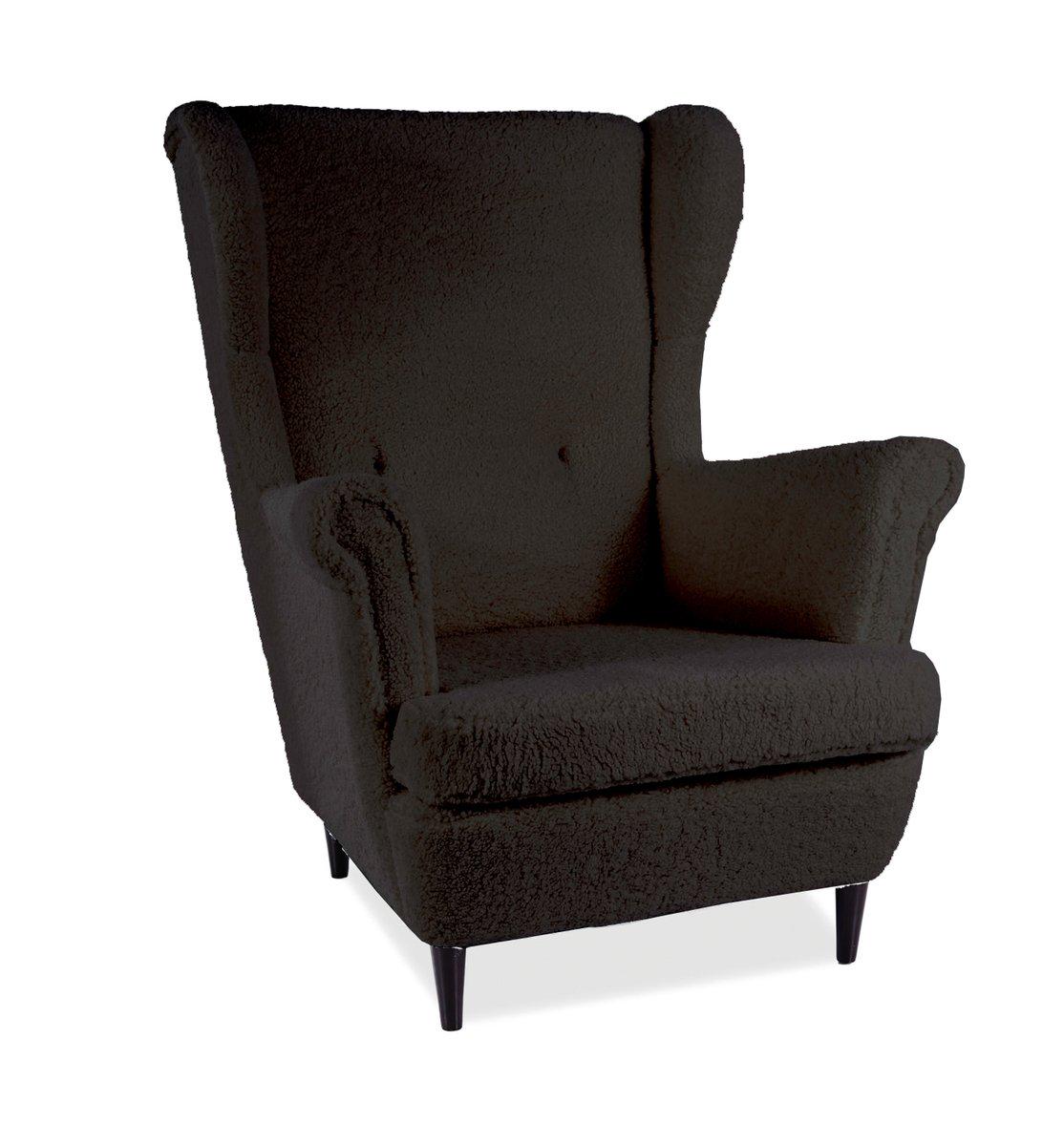 Кресло Lord Baranek Черный/Венге (LORDBCW)