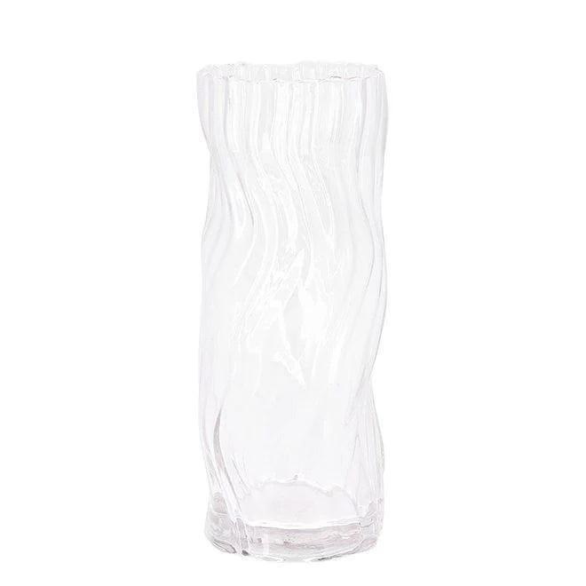 Ваза Stenson Grace стеклянная 12х30 см (R95346W)