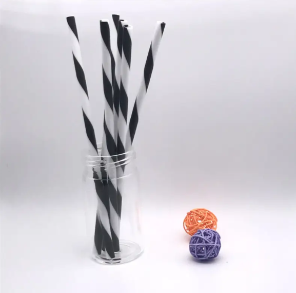 Трубочки коктейльные 25 шт. 20 см Черно-белый (2108/8) - фото 3