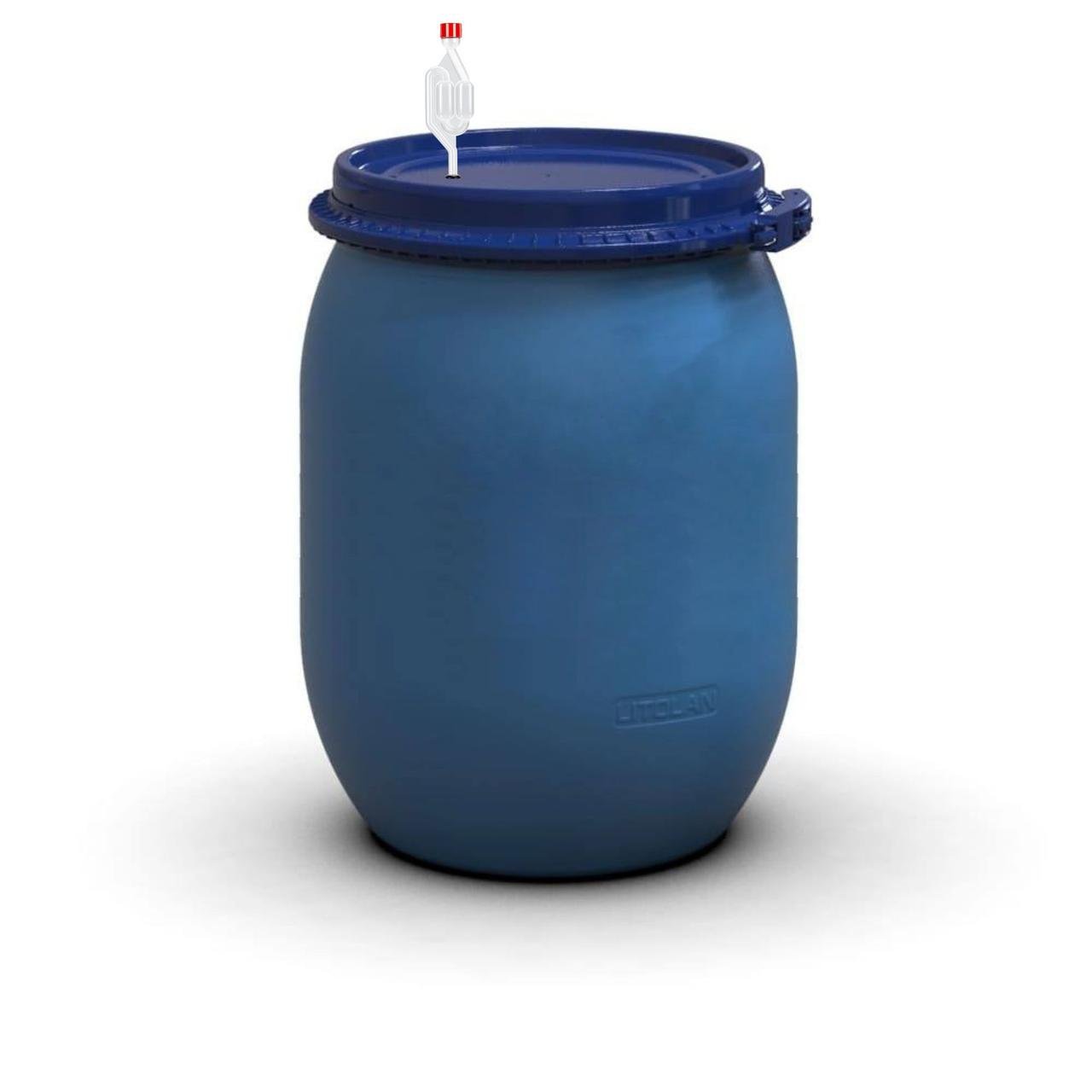 Бочка для брожения герметичная с винным клапаном S-образный 130 л - фото 1 Бочка для брожения герметичная с винным клапаном S-образный 130 л - фото 1