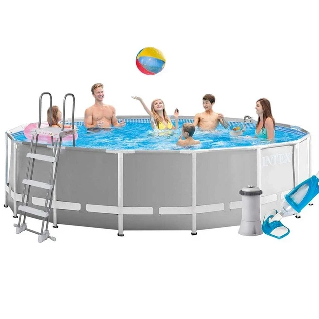 Басейн каркасний Intex 26726 з тентом 5457x122 см 3785 л (35575062)