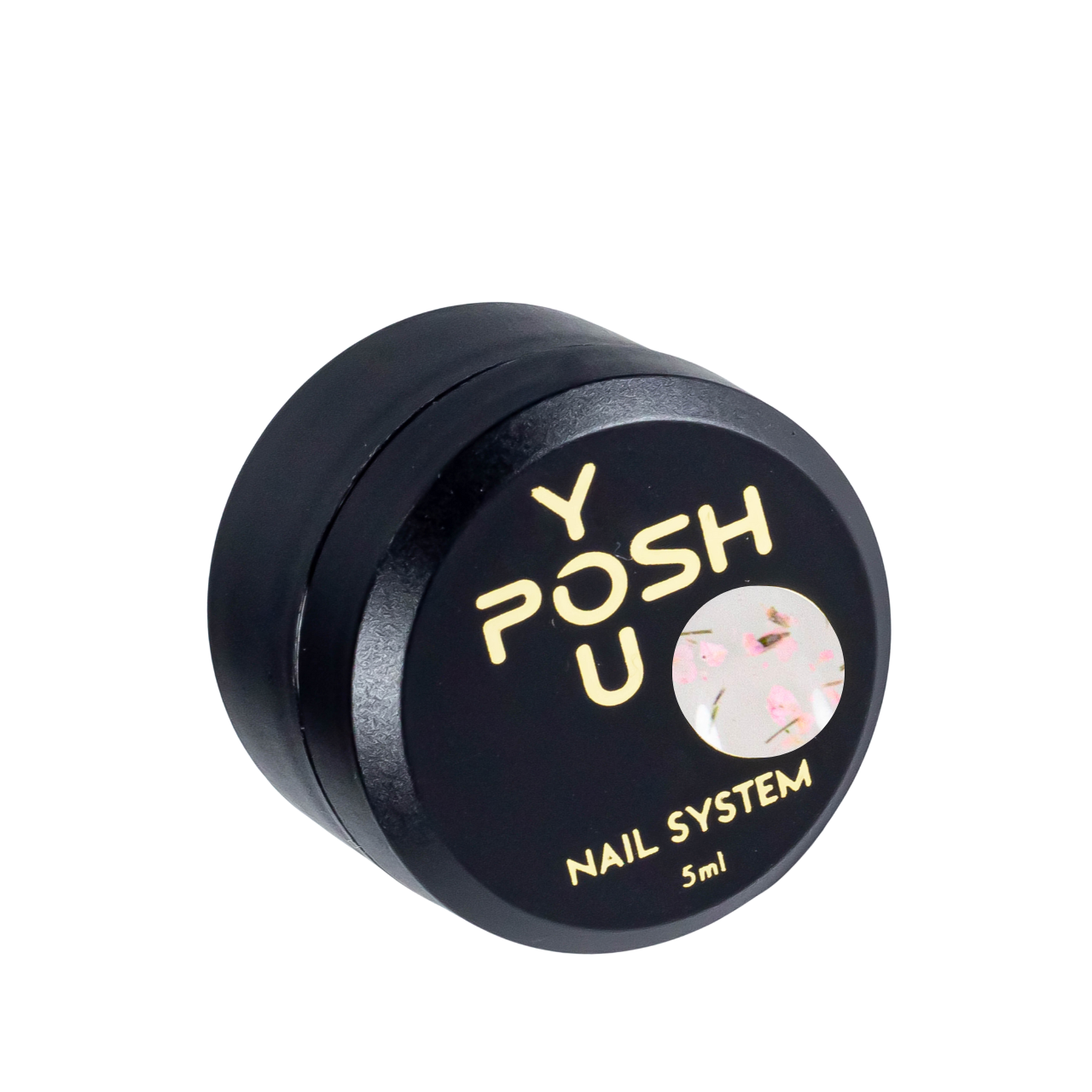 Гель-лак для ногтей с сухоцветами YouPOSH Cotton Weed №1 5 мл Розовый