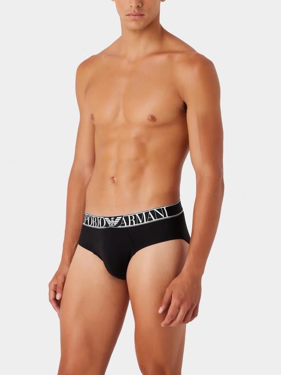 Трусы мужские слипы Emporio Armani L Черный (3F511-110814чер) Трусы мужские слипы Emporio Armani L Черный (3F511-110814чер)