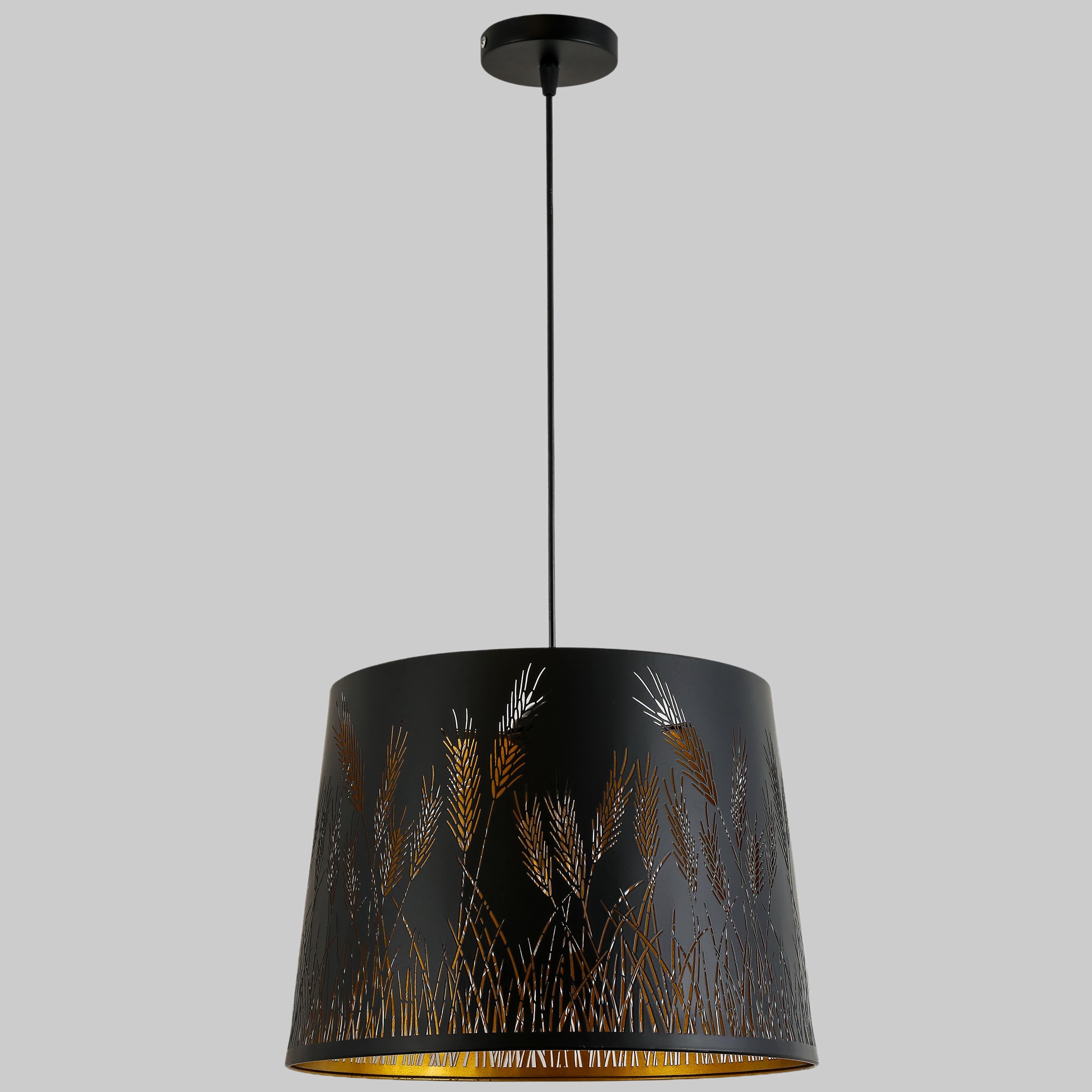 Подвес-люстра Колоски 35 см Черный (909-XL1250-1 (350) BK)