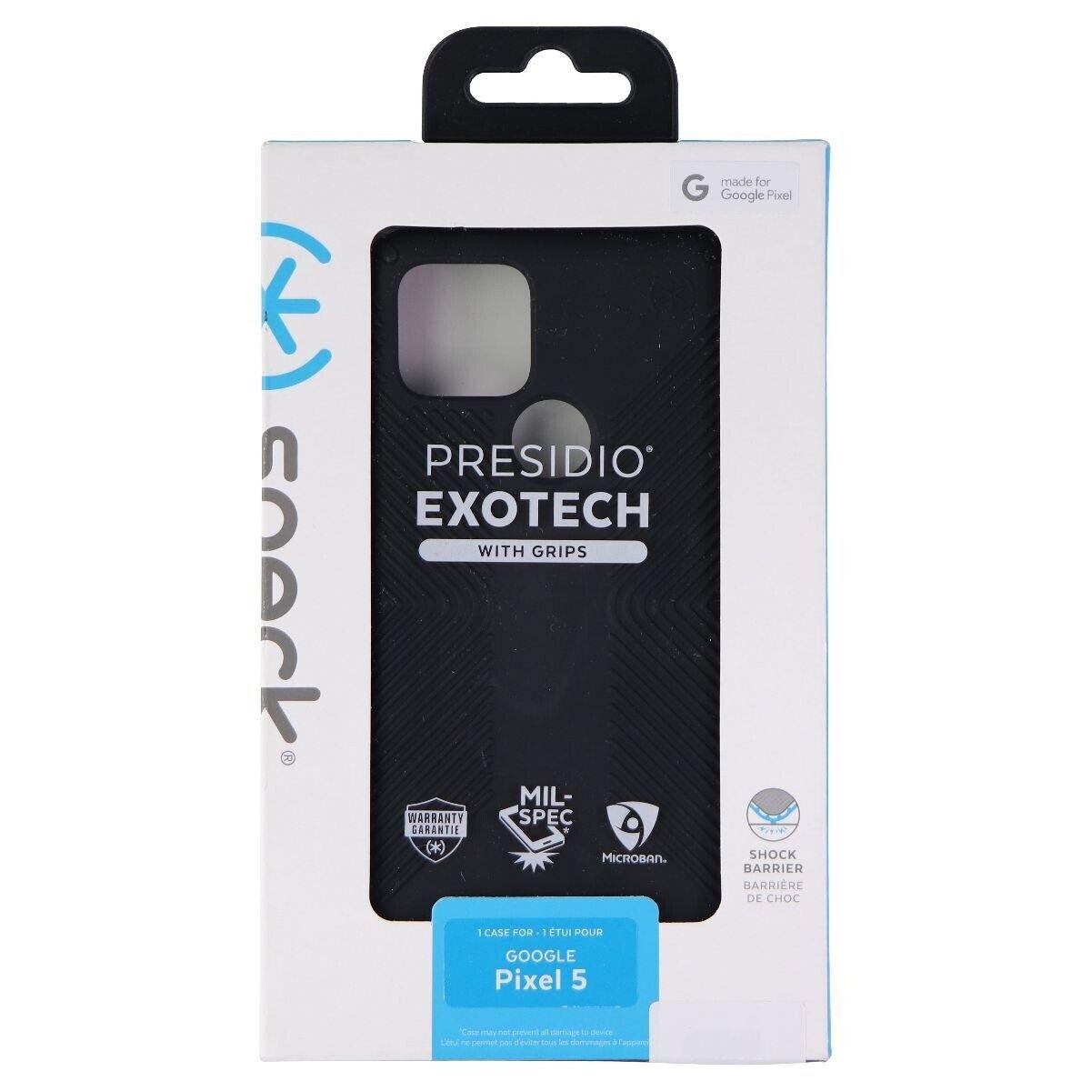 Чохол протиударний з антимікробним покриттям Speck Exotech Grip 138952-1041 для Google Pixel 5 (6") Black - фото 3