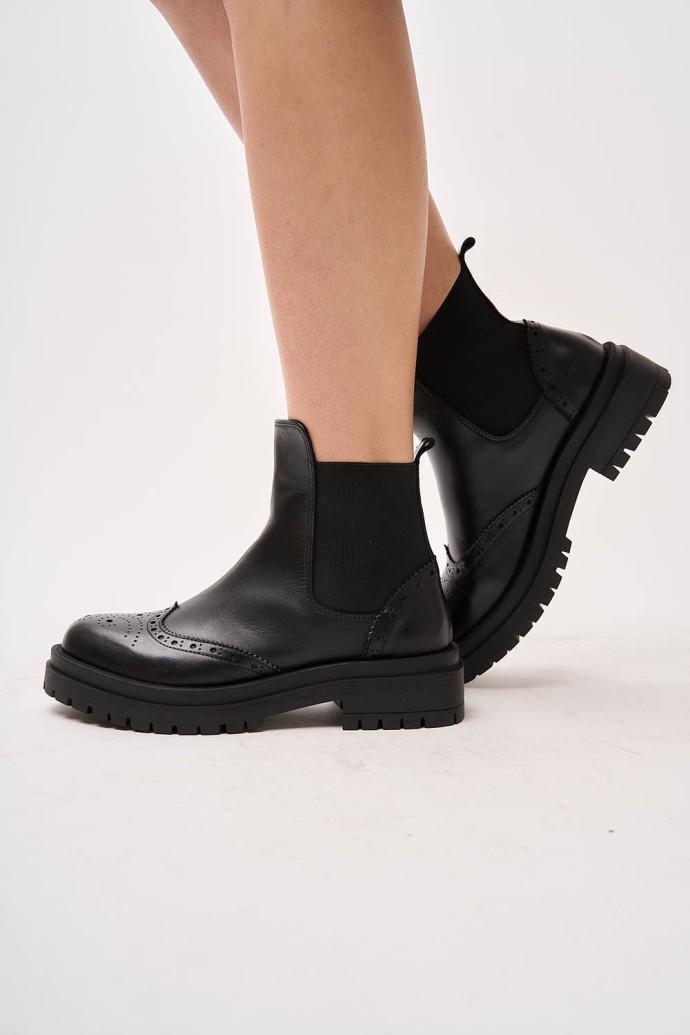 Черевики жіночі Fabio Monelli р. 40 Чорний (177436) - фото 2 Черевики жіночі Fabio Monelli р. 40 Чорний (177436) - фото 2