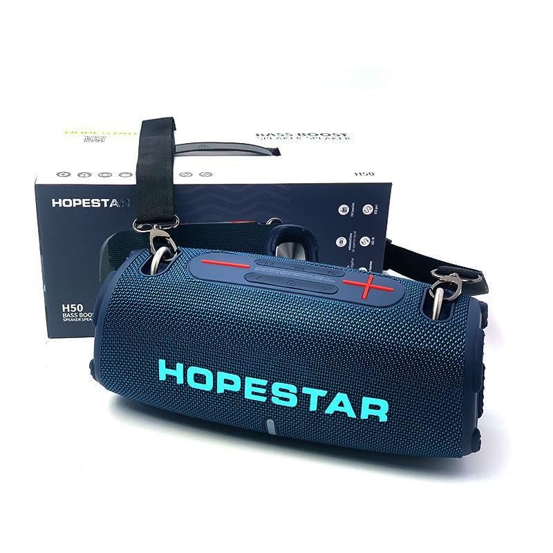 Портативная колонка HOPESTAR H50 Синий - фото 2