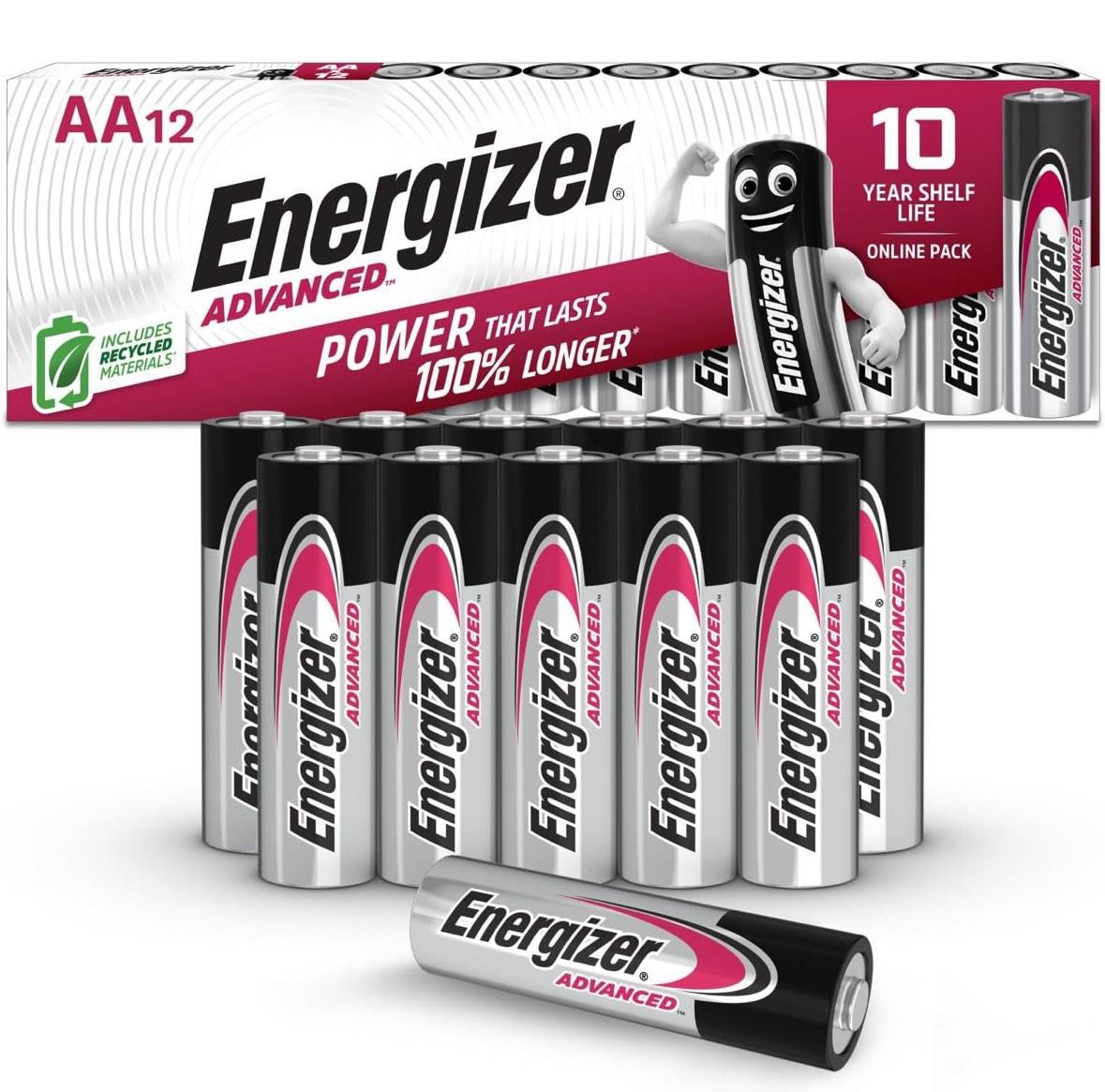 Батарейки Energizer Alkaline Max Power AA 12 шт.