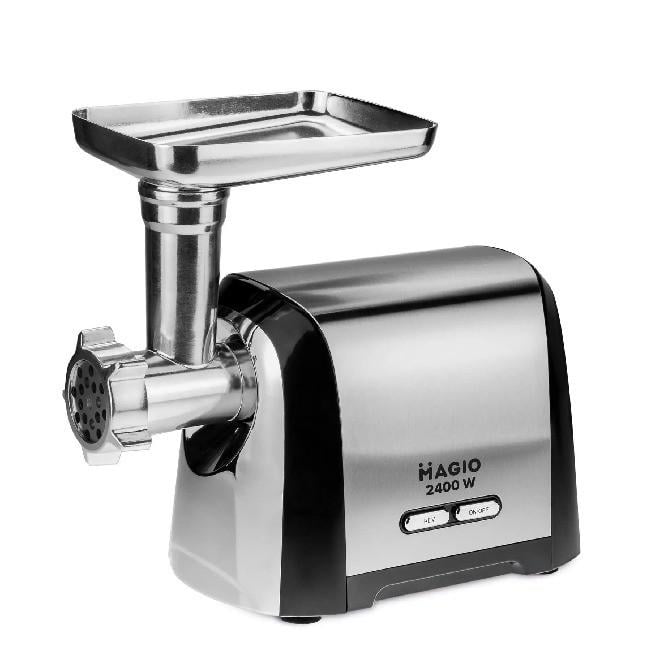 Електром'ясорубка з насадками Magio МG-269 Steel (iz14123)