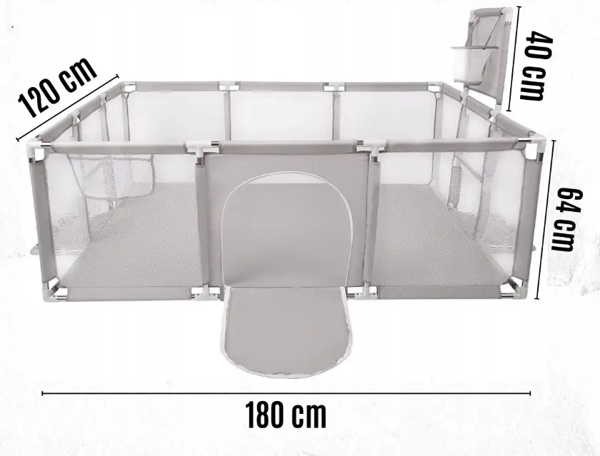 Манеж для детей Lionello (12356789) - фото 4 Манеж для детей Lionello (12356789) - фото 4