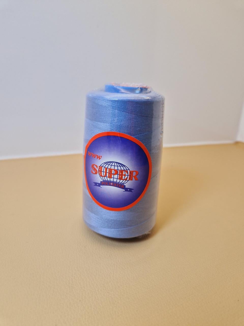 Нить текстильная Super #235 40/2 4000yds Голубой (1617948461)