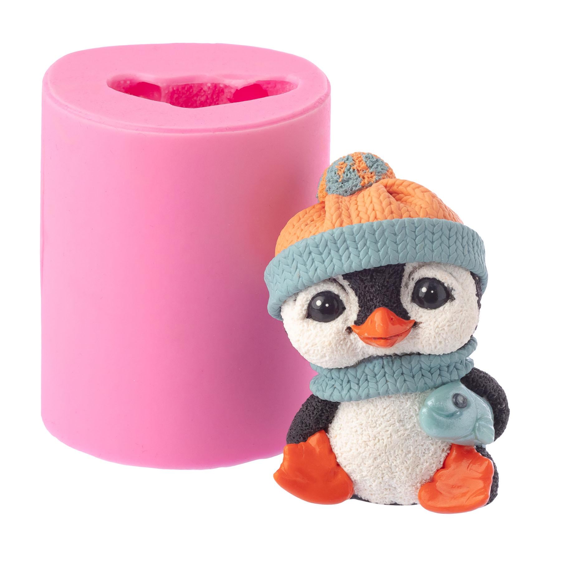 Молд силиконовый Пингвин (8052)