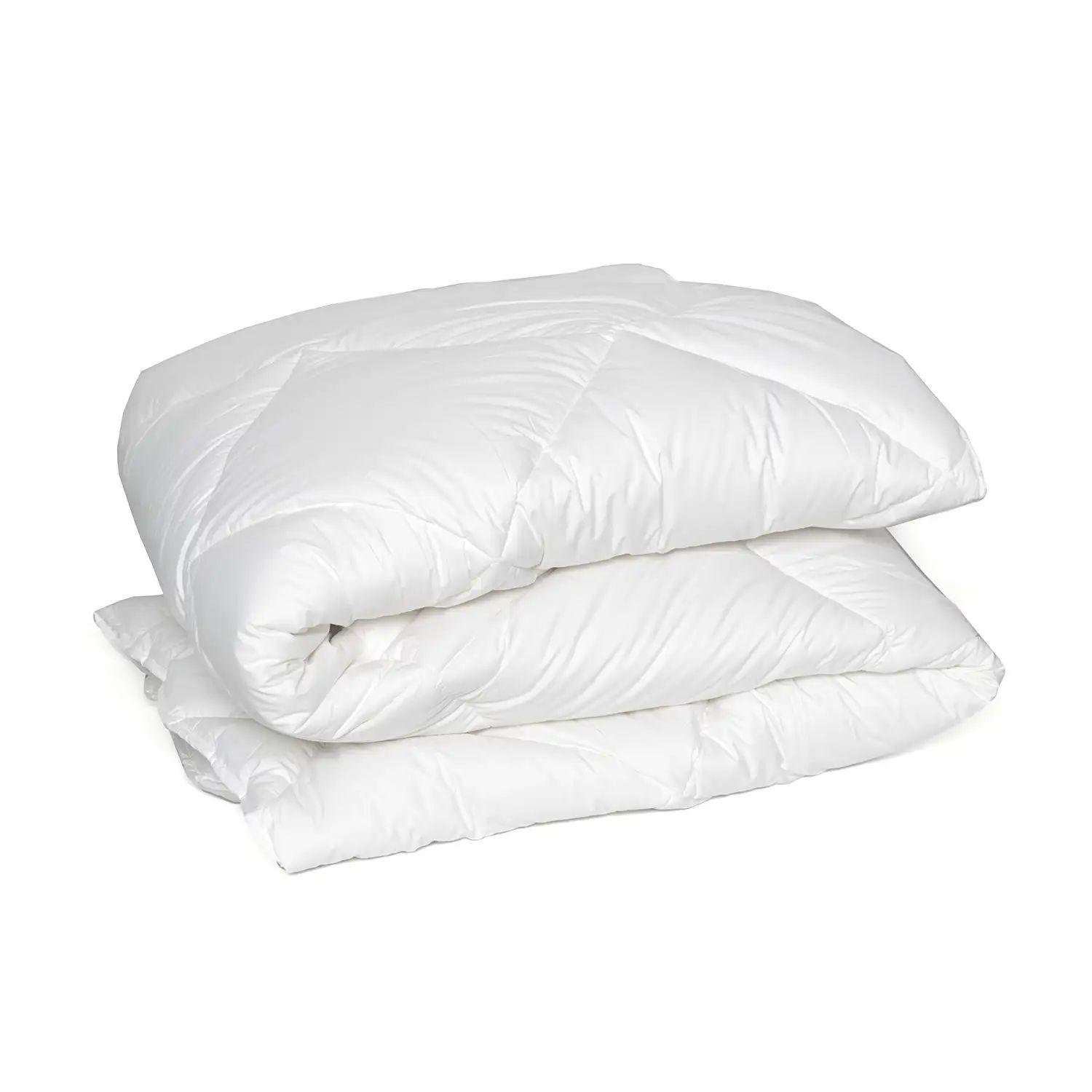 Ковдра зимова ТЕП гіпоалергенна зі штучним пухом 400 г/кв. м полуторна 150x210 см Білий (26440150210)