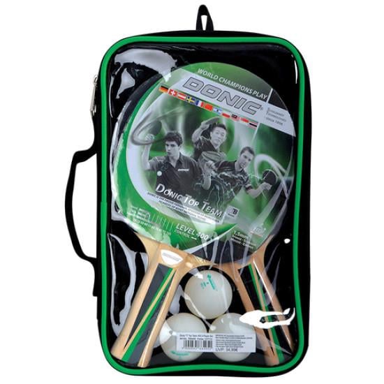 Набор для настольного тенниса Donic TOP TEAMS 400 2 ракетки/3 мяча чехол (788495)