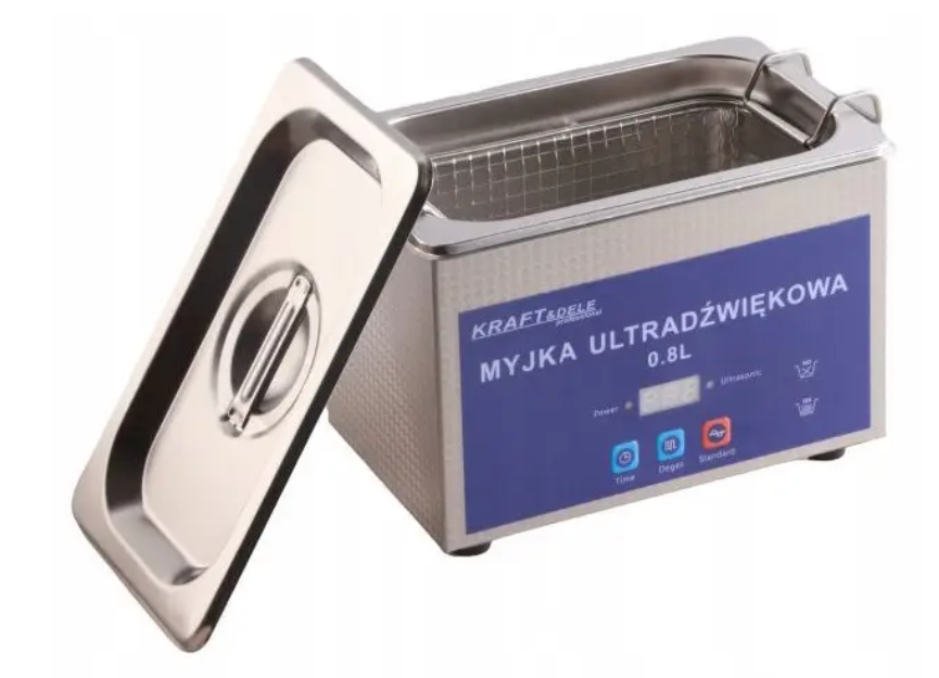 Очиститель ультразвуковой Kraft Dele KD504 0,8 л Белый (29715637)