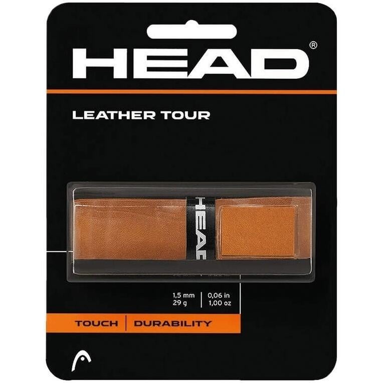 Обмотка для ракеток Head LEATHER TOUR Коричневый (282010)