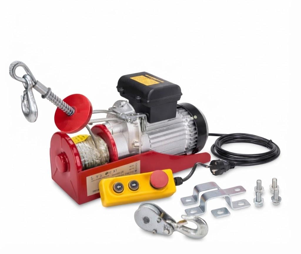 Тельфер електричний BOXER BX564 3000 Вт 1000 кг висота підйому до 12 м (36526756) Тельфер електричний BOXER BX564 3000 Вт 1000 кг висота підйому до 12 м (36526756)
