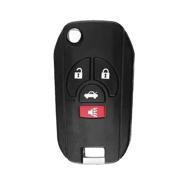 Корпус выкидного автоключа для Nissan MS25 (400492)