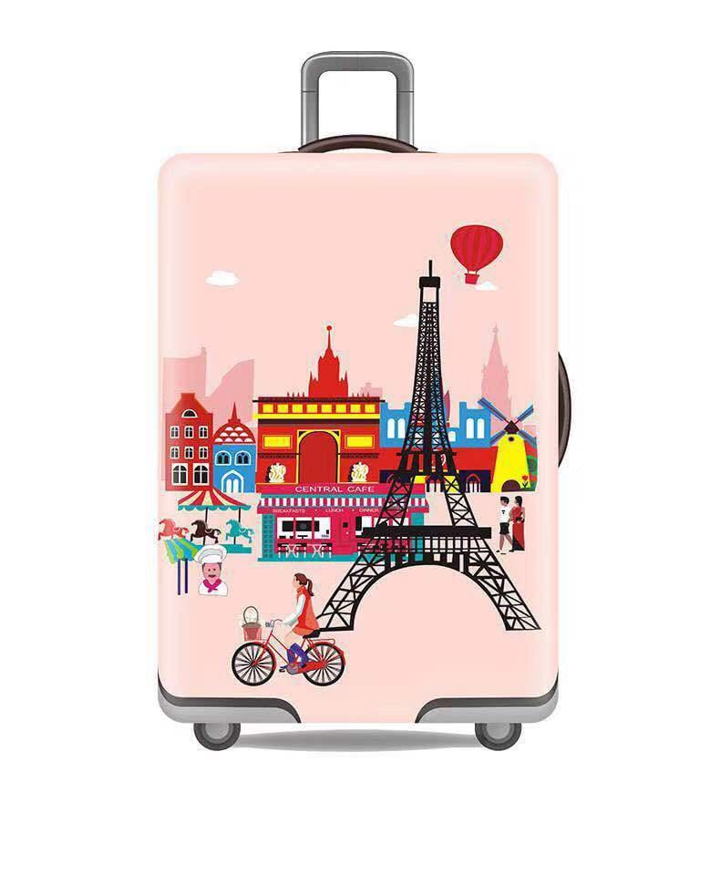 Чехол для чемодана Turister Paris размер L Разноцветный