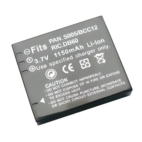 Аккумулятор камер Panasonic CGA-S005E DMW-BCC12 NP-70 BP-DC4 D-LI106 DB-60 IA-BH125C 1150ma