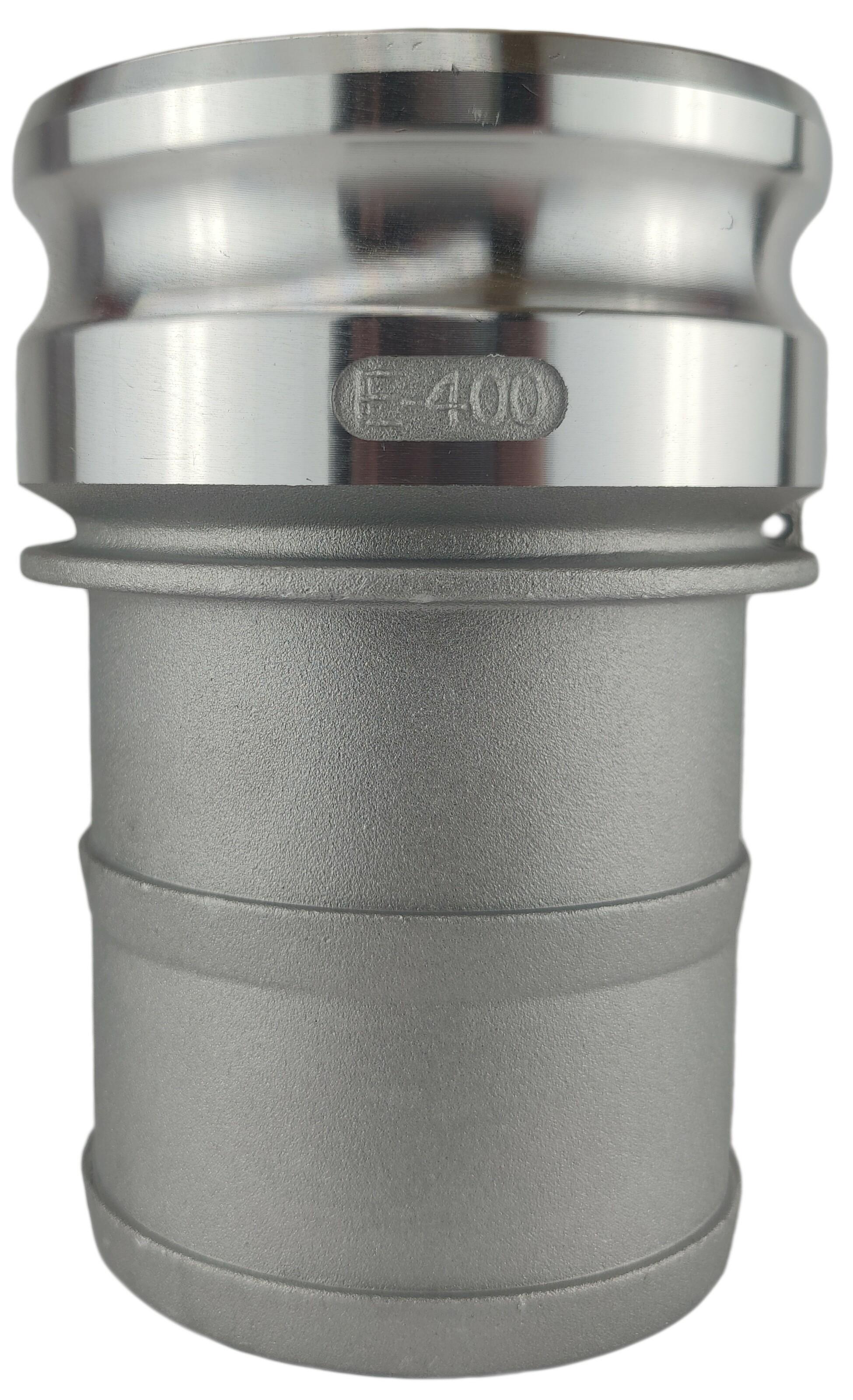 Ниппель camlock тип E под рукав 102 мм алюминий E-400 4" (50240064)