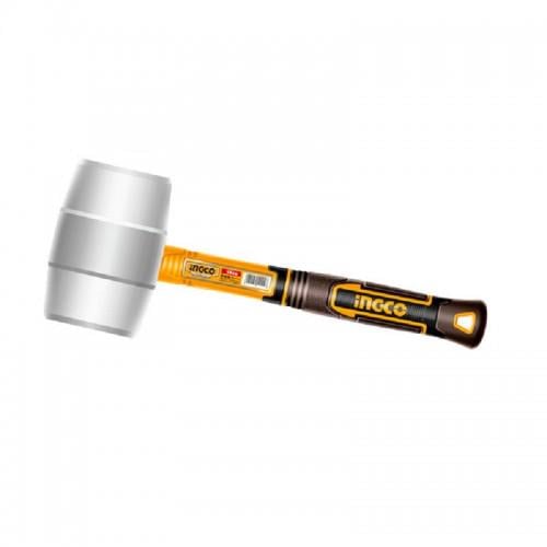 Киевлянка резиновая INGCO фибергласовая ручка 450 г Белый (000212564)